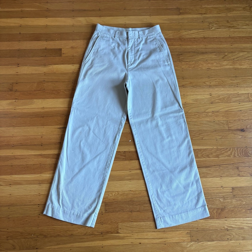 cos cotton pants size 30r